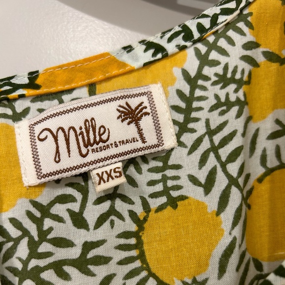 Mille Aneli Dress in Citrus Print Xxs - Picture 2 of 5